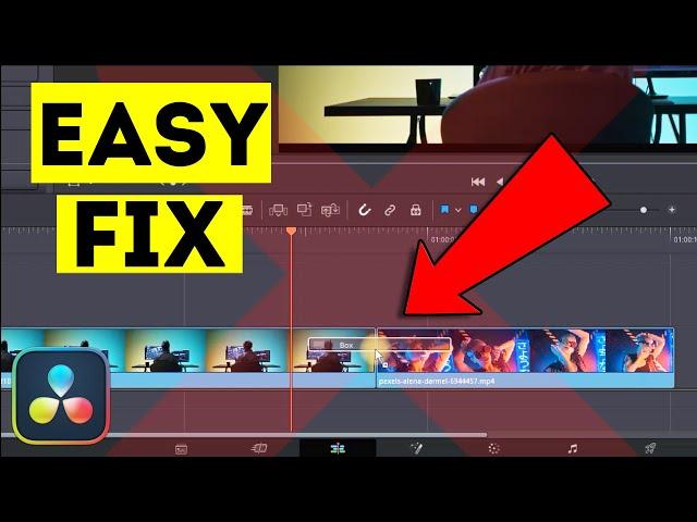 Why Can't You Add Transitions In Davinci Resolve | Easy Fix !