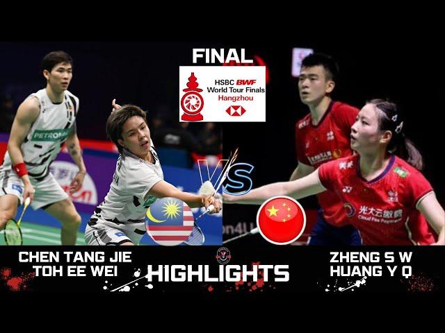 AMAZING FINAL | CHEN T J/TOH E W (MAS) vs ZHENG S W/HUANG Y Q (CHN)[XD] HBWTF 2024 Badminton