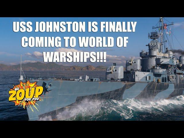 USS Johnston is Coming to World of Warships