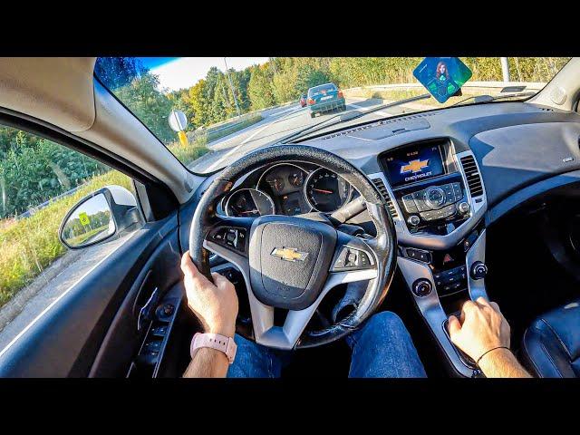 2011 Chevrolet Cruze [1.8 16V 141HP] |0-100| POV Test Drive #1375 Joe Black