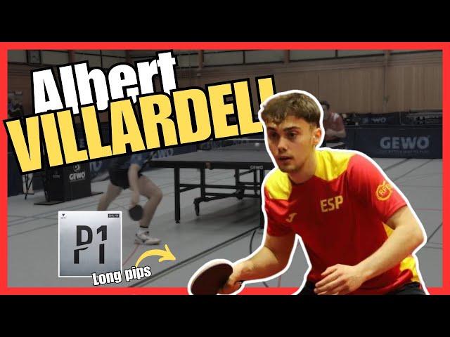 The Spanish Long Pimples GOAT  Albert Vilardell