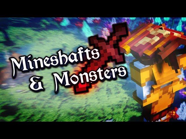 Trying Mineshafts and Monsters modpack for the 1st Time...