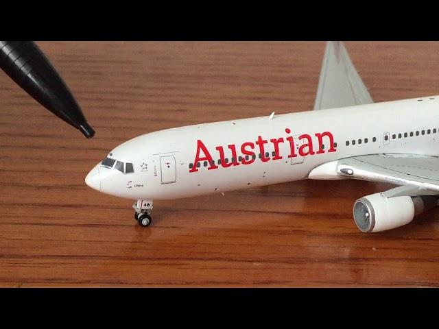 JC Wings 1:400 Austrian Airlines Boeing 767-300er "New Livery"