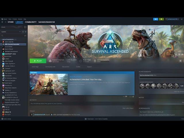 How to  Fix Ark Survival Asended Black Screen