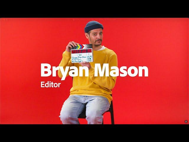 Sundance 2025 | Cut and Splice: Bryan Mason | Adobe