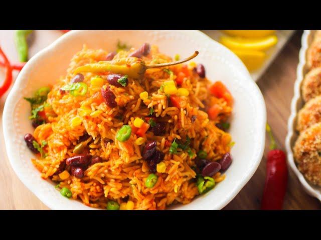 One Pot Rice Recipe You'll Want to Try Tonight! -  Quick Vegan One Pan Rice Recipe You Will LOVE!