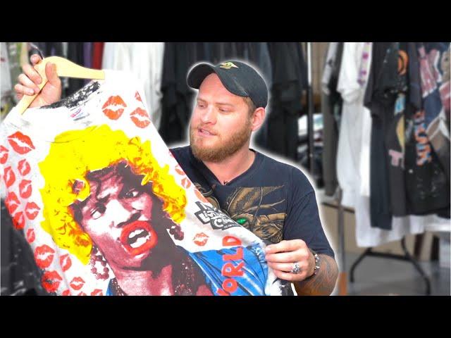 Inside Ralli Roots’ Rare Vintage T-Shirt Collection! (Rap Tees, Grateful Dead, Tyson, Nirvana)