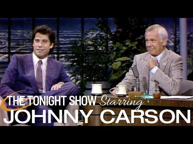 John Travolta Makes His First Appearance with Johnny | Carson Tonight Show