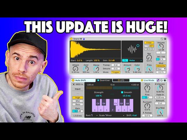 Ableton Live 12.1 Update: "Auto Tune", Drum Sampler & A LOT More!