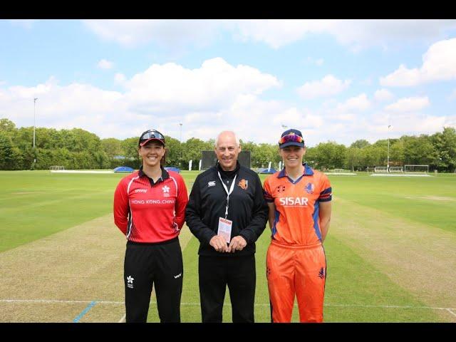 HCLTech Women's T20I Series | NED vs HK | 1st T20I