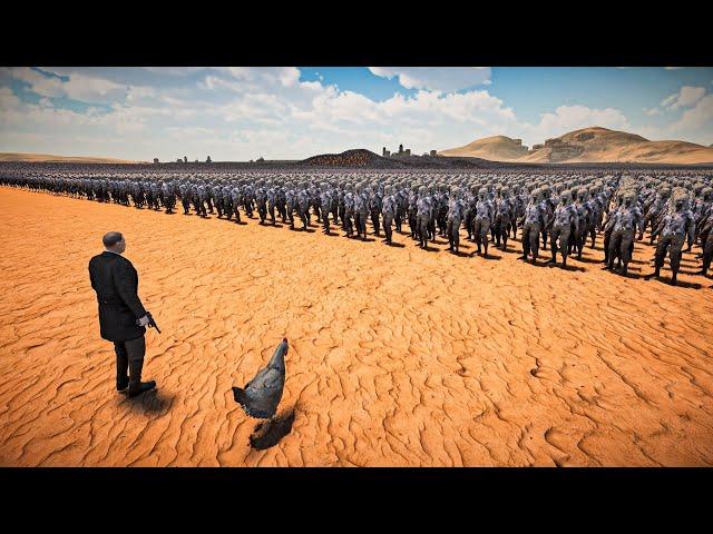 hitler and super chicken fight against 1,000,000 female zombies