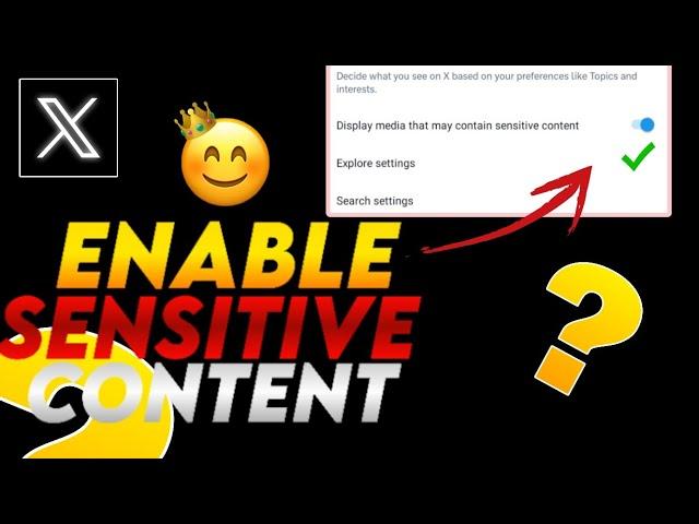 How to watch Sensitive Content on X (Twitter) iPhone and Android