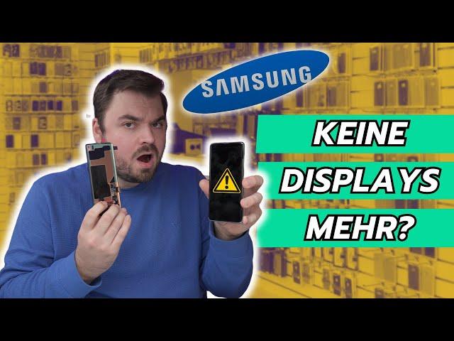 Samsung hat die Produktion von allen Displays eingestellt