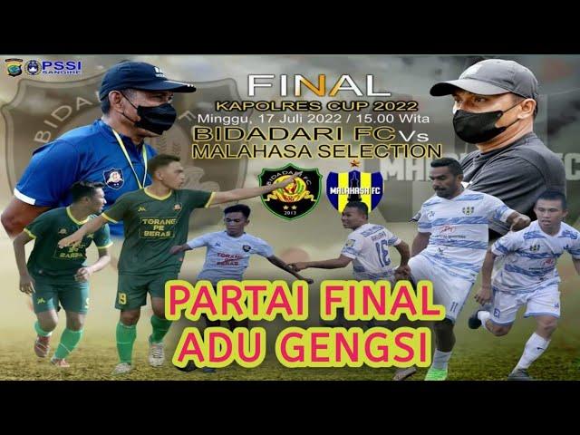 PERTANDINGAN FINAL KAPOLRES CUP SANGIHE 2022| MALAHASA SELECTION VS BIDADARI FC