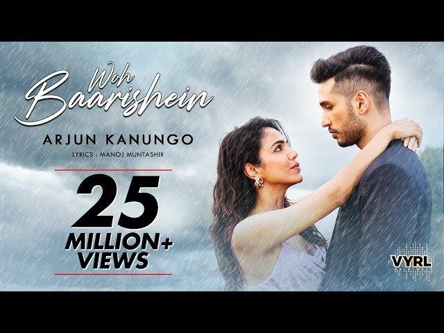 Woh Baarishein - Arjun Kanungo ft. Shriya Pilgaonkar | Manoj Muntashir | Official Music Video