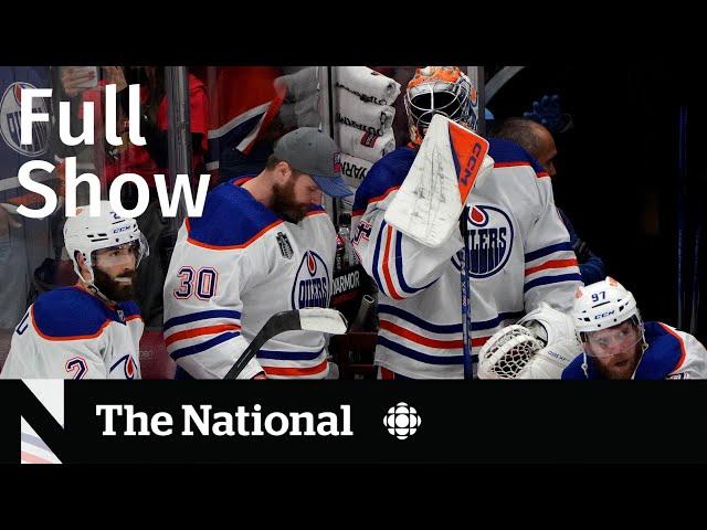 CBC News: The National | Oilers fall to Panthers in Stanley Cup final