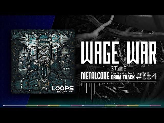 Metalcore Drum Track / Wage War Style / 120 bpm