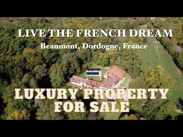 SOLD! Five Star Luxury Gite Property Business near Beaumont, Dordogne, France - 2023