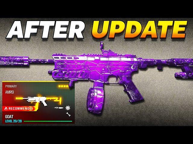 new *META* AMR9 LOADOUT in REBIRTH ISLAND after UPDATE!  (Best AMR9 Class Setup) - MW3