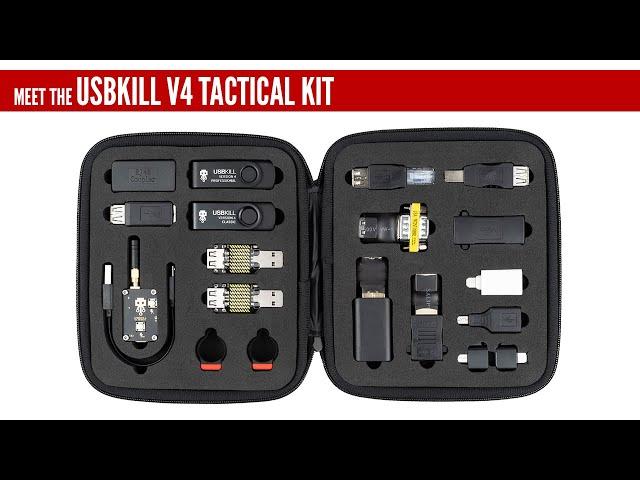 USBKill V4 Tactical Kit Introduction - The most powerful pentesting kit ever