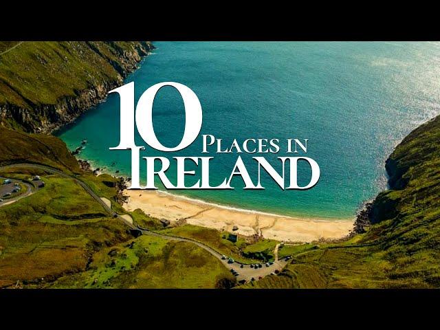 10 Beautiful Places to Visit in Ireland 4k   | Must See Ireland Travel Video