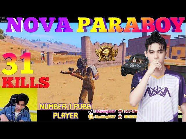 NOVA Paraboy [34 Kills In Miramar Competitive Squad Match ] (#XQFparaboy Number-1 PUBG Player)