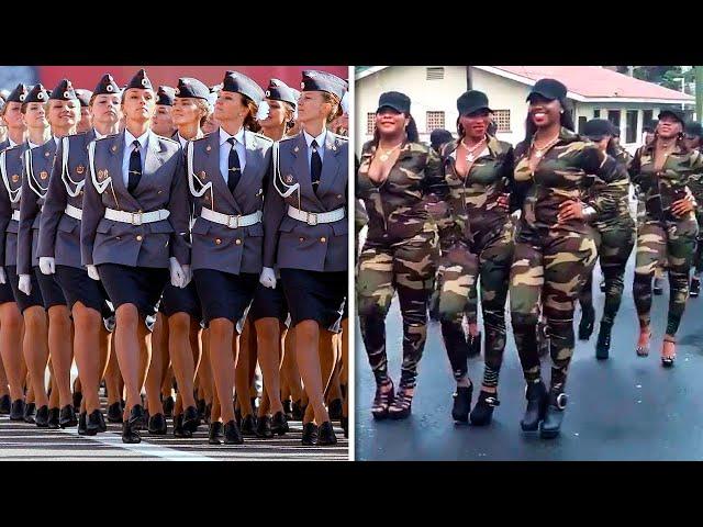 7 Fuerzas Armadas Femeninas Más Bellas del Mundo