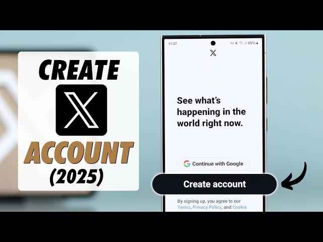 Create A New X Twitter account - 2025 Updated