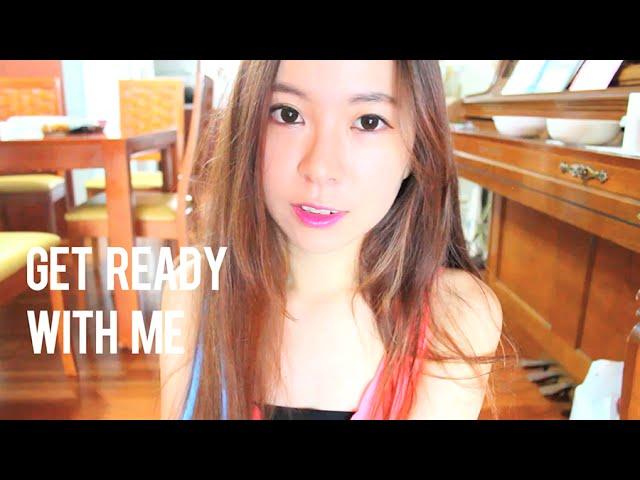 GET READY WITH ME: everyday makeup & hair