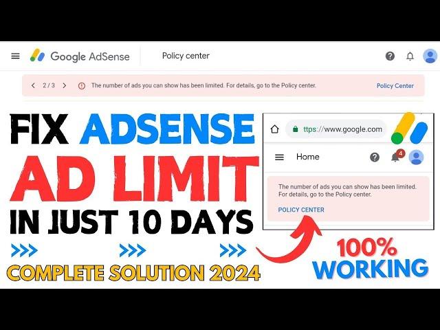 How to Fix Ad Serving Limit Due to Invalid Traffic || How To Fix Ad Serving Limits On AdSense