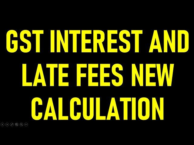 GST INTEREST AND LATE FEES NEW CALCULATION FOR MARCH 2021|GSTR3B INTEREST AND LATE FEES WAIVER