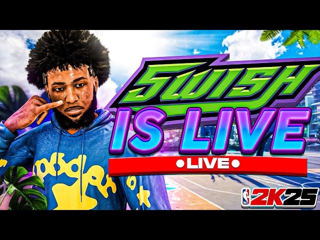  NBA 2K25 LIVE!  VC GIVEAWAYS + PLAYING WITH VIEWERS! BEST BUILD + BEST JUMPSHOT