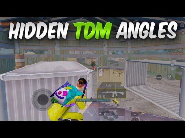 Best TDM Hidden Angles : 5 Must-Know TDM Spots for BGMI/PUBG Mobile Players