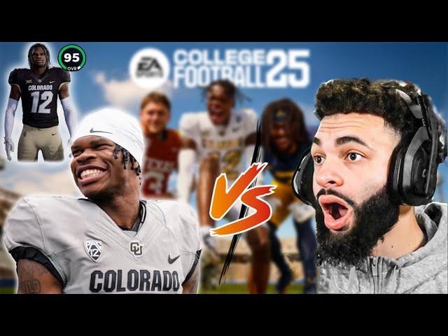 Travis Hunter 1v1's PrinceJMG in NCAA CFB 25