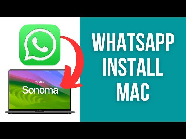 How to install WhatsApp on Mac