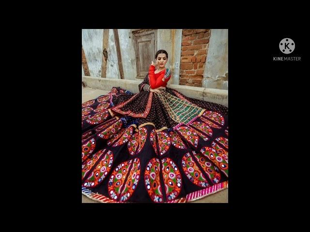 Navratri chaniya choli 2021/ Garba outfitea/ dandiya dress idea#shorts