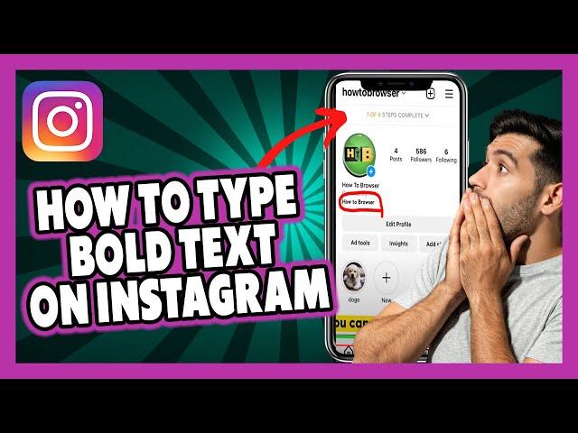 How to type bold text on Instagram | How to make bold text on Instagram profile 2022