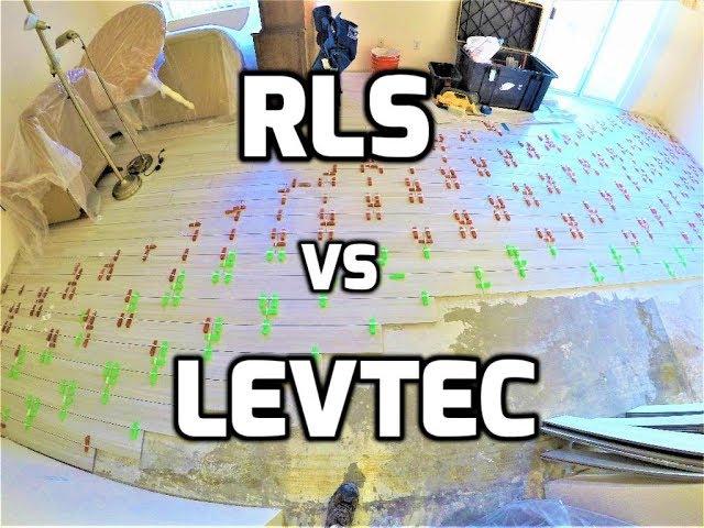 Tile Leveling System Battle - Levtec vs. RLS