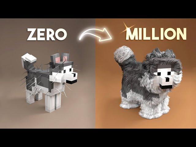 The Most Satisfying Minecraft 3D Simulations | Hair Physics, Water & more!