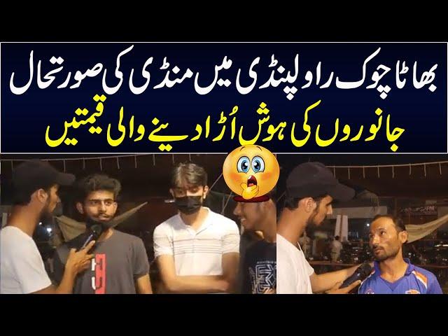 Bari Eid or Mandi K Bary Rate | Islamabad Bata Chowk Bakra Mandi 2024 | Noors Media