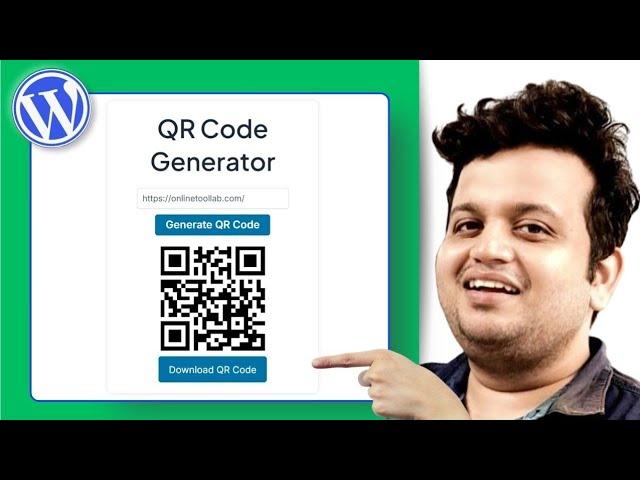 Create a QR Code Generator WordPress Website in Just 1 Minute ️ [No Coding Skills Needed!]