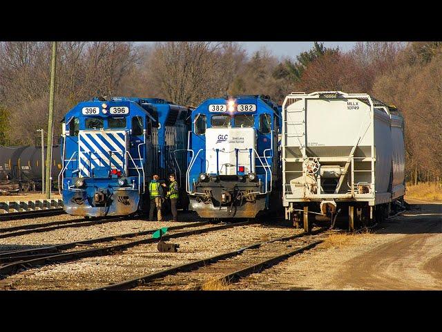 One Busy Shortline: Chasing Great Lakes Central from Owosso to Cadillac