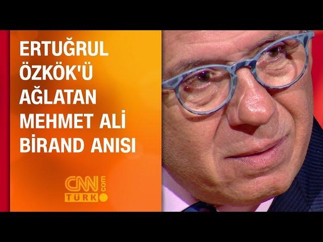 Ertuğrul Özkök'ü ağlatan Mehmet Ali Birand anısı