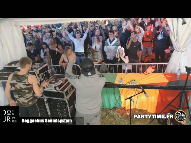 Reggaebus Soundsystem at Dour Festival by Party Time TV - 14 JUILL 2016