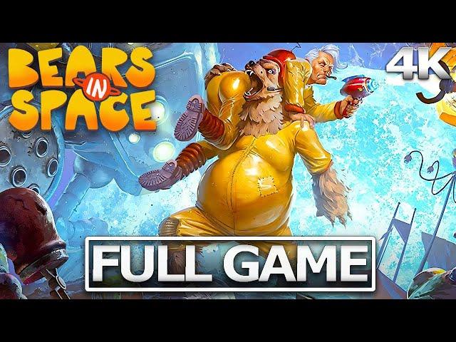 BEARS IN SPACE Full Gameplay Walkthrough / No Commentary【FULL GAME】4K Ultra HD