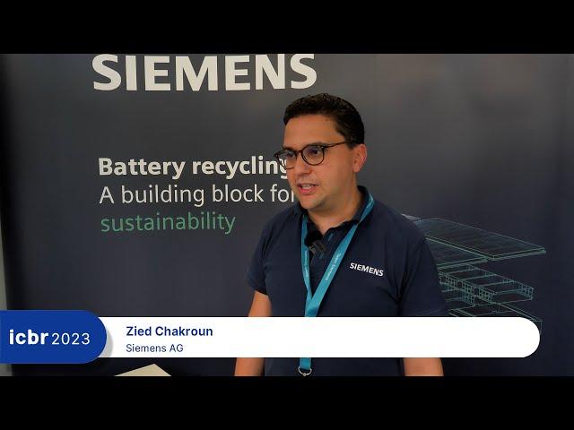 ICBR 2023 interview - Siemens AG - Zied Chakroun