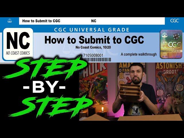 How to Submit Your Comics for CGC Grading | Step by Step Complete Walkthrough with Shipping Tips