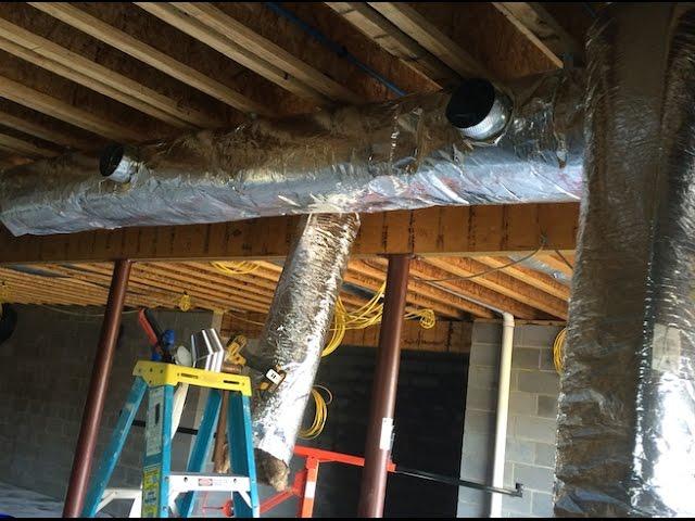 Trunk Duct - Insulating and Installing