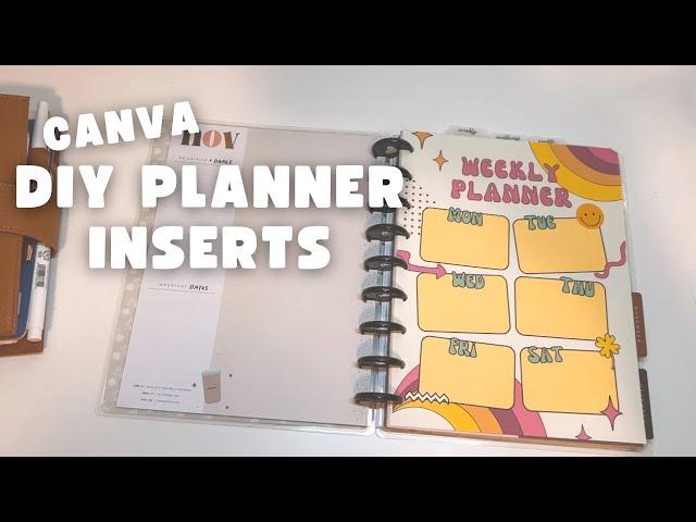 DIY PLANNER PRINTABLES | CANVA TIPS | THE CURVY PLANNER