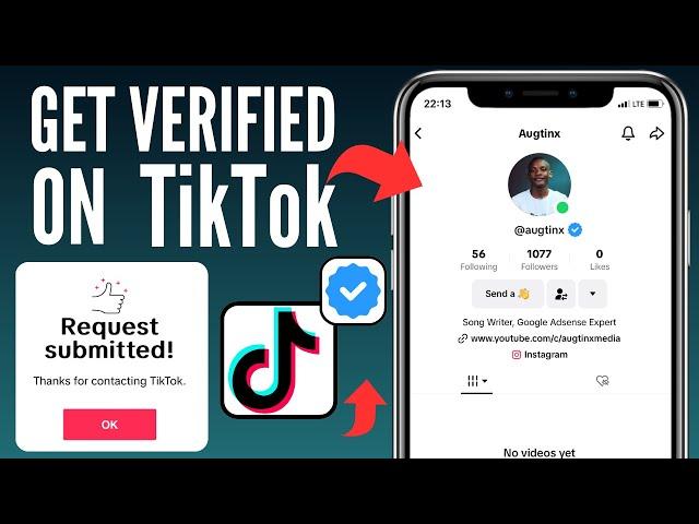 HOW TO GET VERIFIED ON TIKTOK… Request TikTok Verification